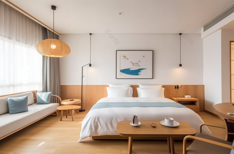 居家民宿复古典雅公寓卧室设计,高清,摄影图,摄影图片,图片大全,摄影图免费下载